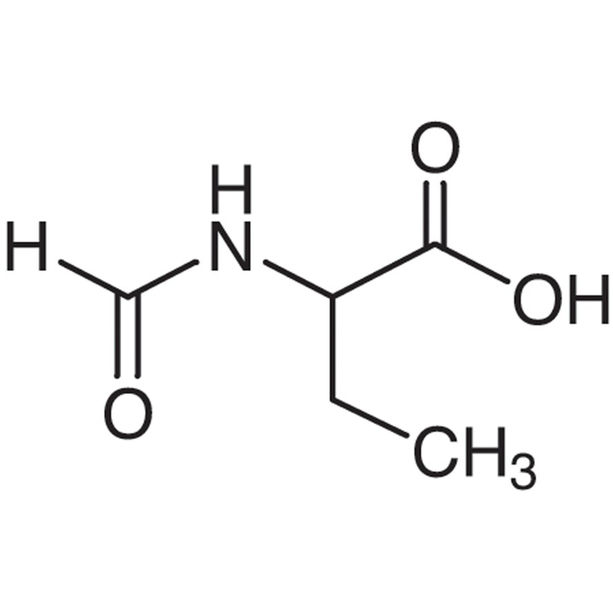 N-Formyl-DL-2-aminobutyric Acid >98.0%(GC)(T) - CAS 106873-99-8