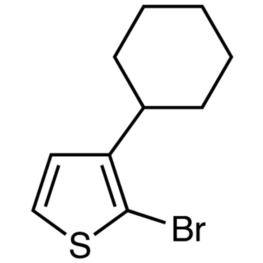 2-Bromo-3-cyclohexylthiophene >95.0%(GC) - CAS 241477-71-4