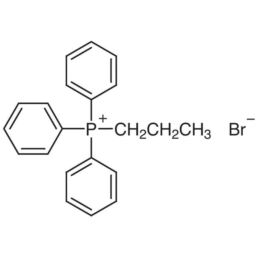 Triphenylpropylphosphonium Bromide >98.0%(T)(HPLC) - CAS 6228-47-3
