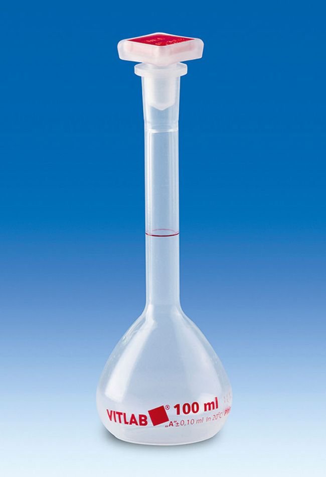 Balon Joje Plastik (Pmp), B Kalite, Konik Tıpalı (Pp), Dereceli    100 ml