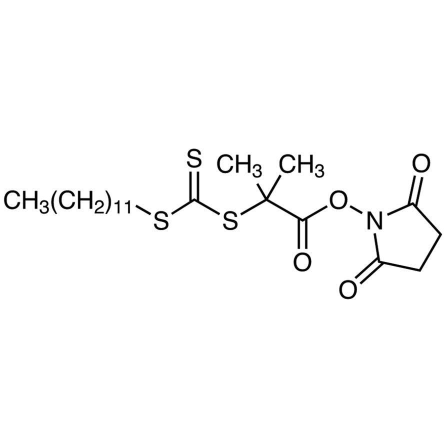 N-Succinimidyl 2-(Dodecylthiocarbonothioylthio)-2-methylpropionate >98.0%(HPLC)(N) - CAS 925232-64-0