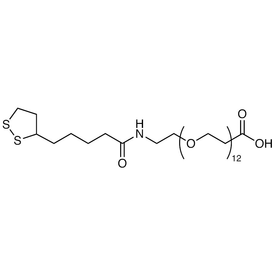 Lipoamido-PEG12-carboxylic Acid >97.0%(HPLC) - CAS 2407442-47-9