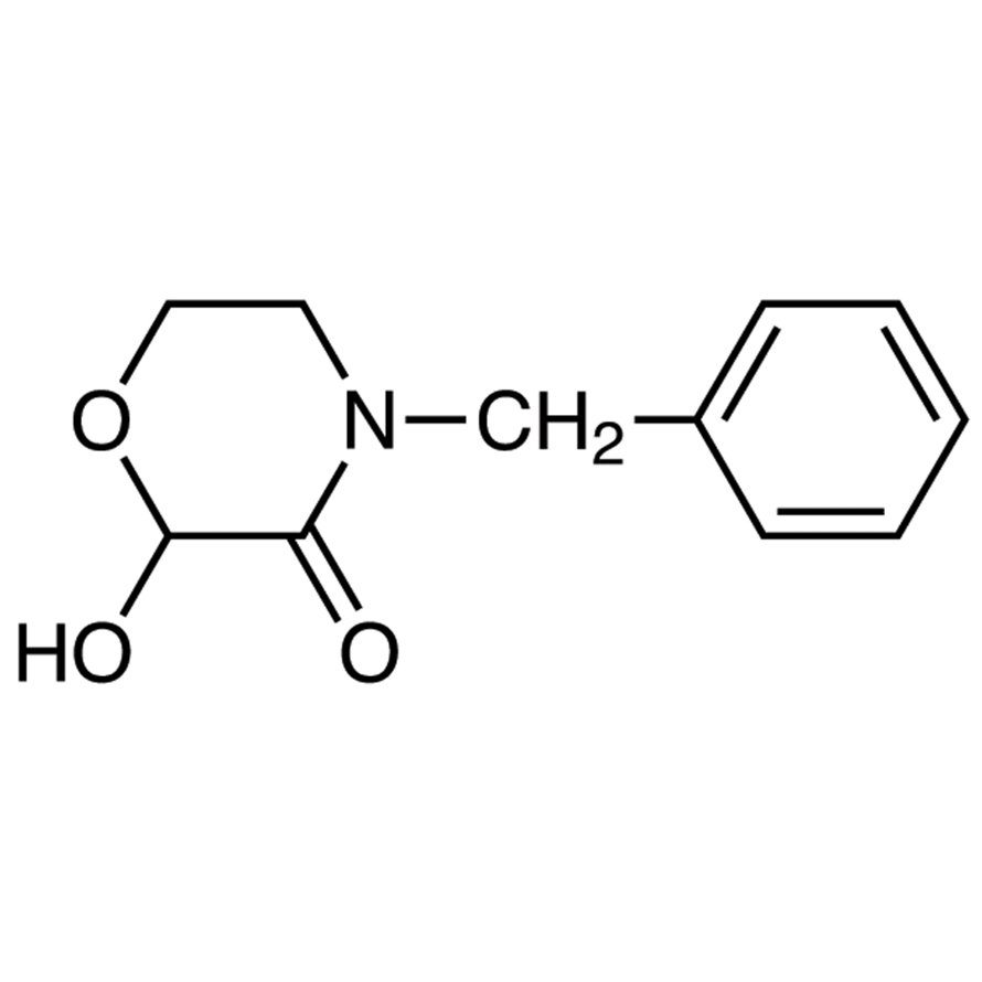 4-Benzyl-2-hydroxymorpholin-3-one >98.0%(GC) - CAS 287930-73-8
