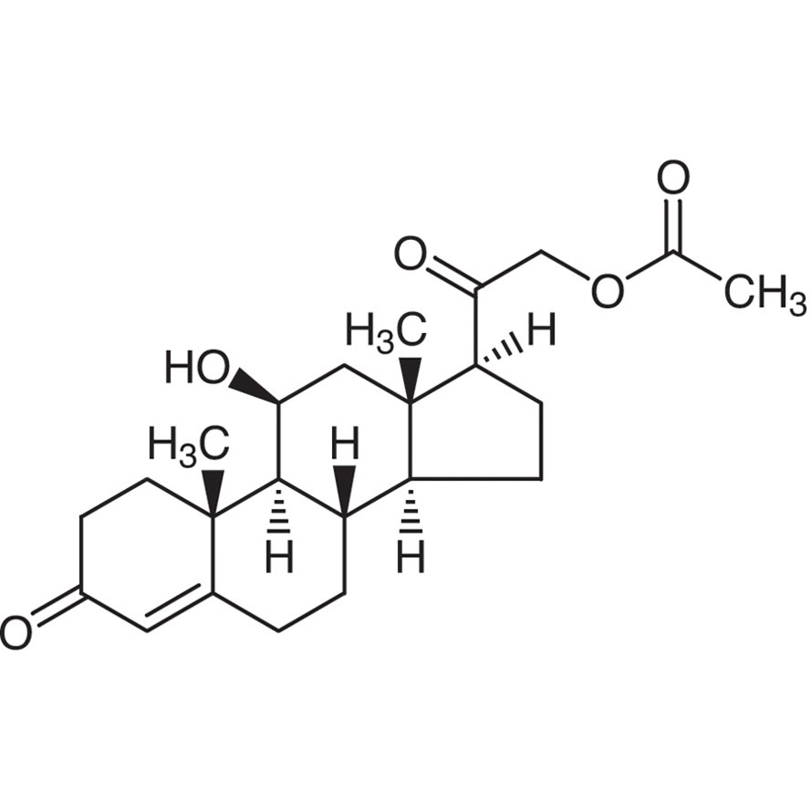 Corticosterone 21-Acetate >98.0%(HPLC) - CAS 1173-26-8