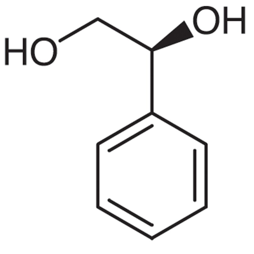 (S)-(+)-1-Phenylethane-1,2-diol >98.0%(GC) - CAS 25779-13-9