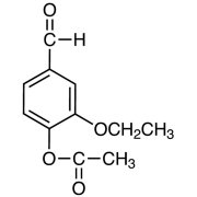 2-Ethoxy-4-formylphenyl Acetate >98.0%(GC) - CAS 72207-94-4
