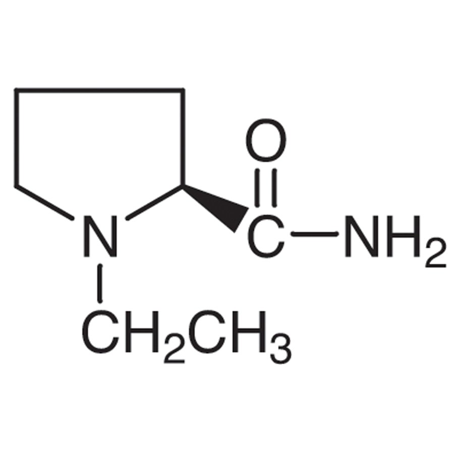(S)-(-)-1-Ethyl-2-pyrrolidinecarboxamide >98.0%(GC)(T) - CAS 114812-34-9