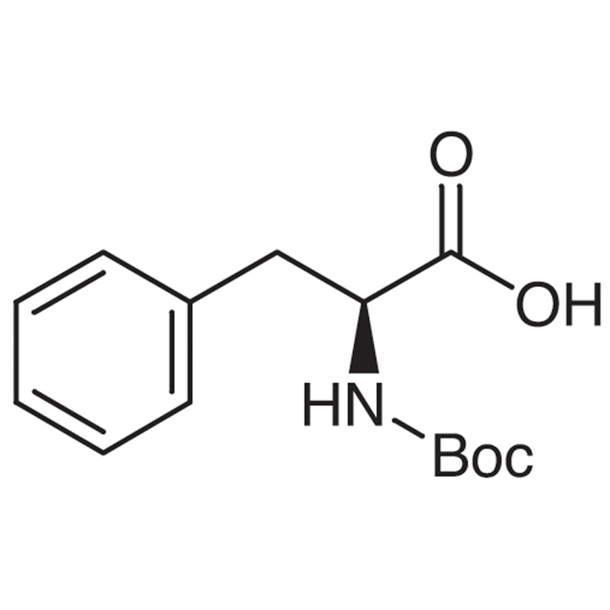 N-(tert-Butoxycarbonyl)-L-phenylalanine >99.0%(T) - CAS 13734-34-4