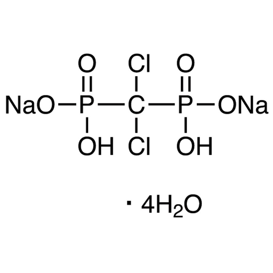 Disodium Clodronate Tetrahydrate >98.0%(T) - CAS 88416-50-6