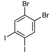 1,2-Dibromo-4,5-diiodobenzene >97.0%(GC) - CAS 529502-50-9