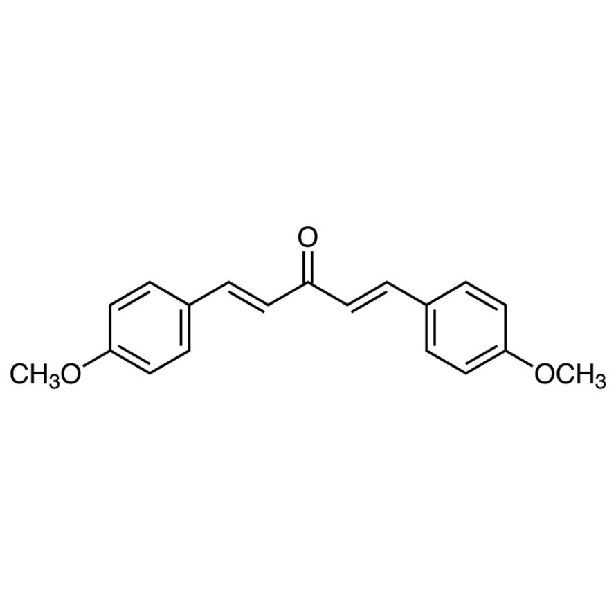 trans,trans-1,5-Bis(4-methoxyphenyl)-1,4-pentadien-3-one >98.0%(GC) - CAS 37951-12-5