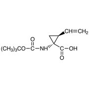 (1R,2S)-1-[(tert-Butoxycarbonyl)amino]-2-vinylcyclopropanecarboxylic Acid >98.0%(GC) - CAS 159622-10-3