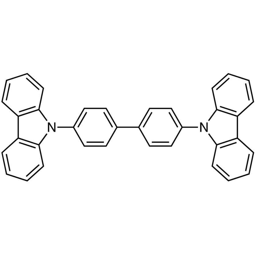 4,4'-Bis(9H-carbazol-9-yl)biphenyl >98.0%(HPLC)(N) - CAS 58328-31-7