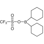 Dicyclohexyl(trifluoromethanesulfonyloxy)borane >95.0%(NMR) - CAS 145412-54-0