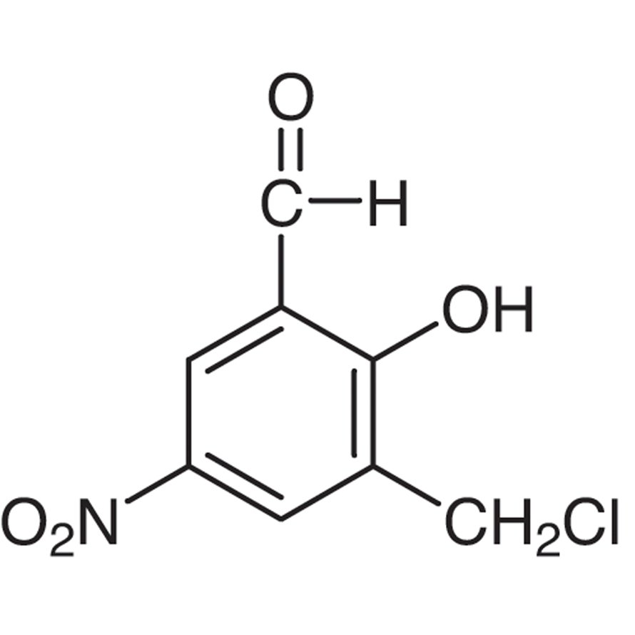3-Chloromethyl-5-nitrosalicylaldehyde >97.0%(T)(HPLC) - CAS 16644-30-7