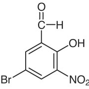 5-Bromo-3-nitrosalicylaldehyde >97.0%(GC)(T) - CAS 16634-88-1