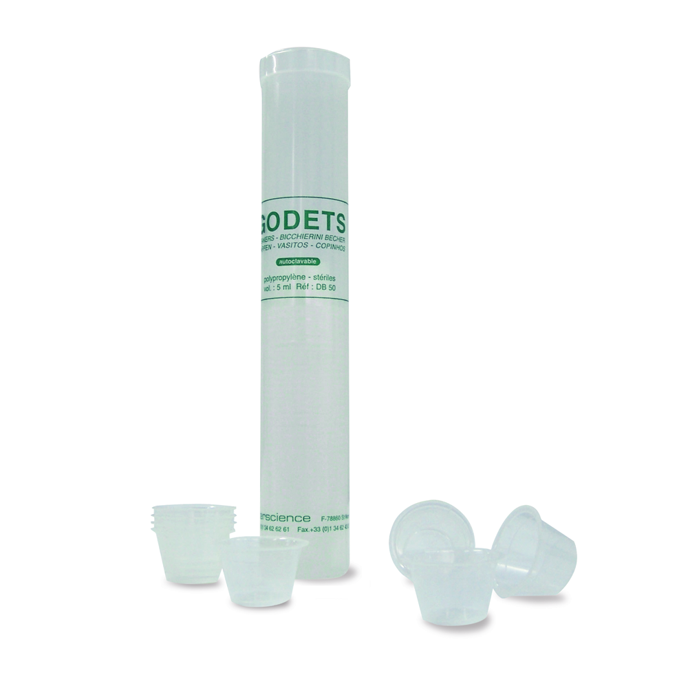 Beher 5 ml, Steril