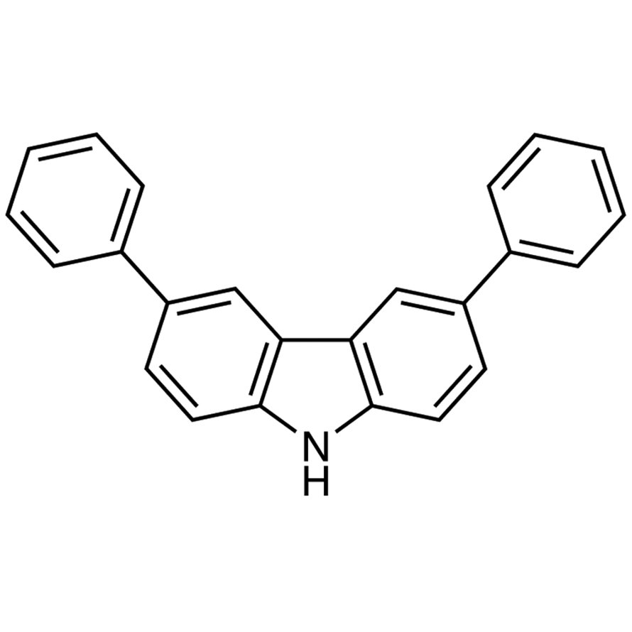 3,6-Diphenylcarbazole >99.0%(GC) - CAS 56525-79-2