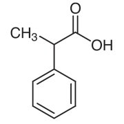 DL-2-Phenylpropionic Acid >98.0%(GC)(T) - CAS 492-37-5