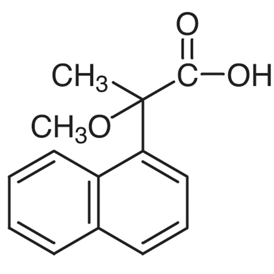 2-Methoxy-2-(1-naphthyl)propionic Acid >98.0%(GC)(T) - CAS 63628-25-1