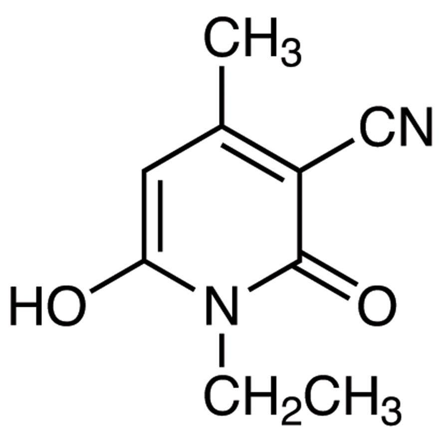 3-Cyano-1-ethyl-6-hydroxy-4-methyl-2-pyridone >98.0%(HPLC)(N) - CAS 28141-13-1
