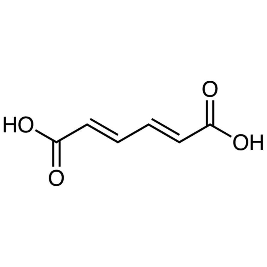 trans,trans-Muconic Acid >98.0%(T) - CAS 3588-17-8