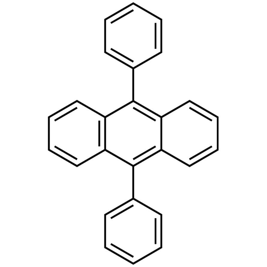 9,10-Diphenylanthracene (purified by sublimation) >99.0%(GC) - CAS 1499-10-1