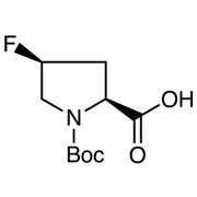 (2S,4S)-1-(tert-Butoxycarbonyl)-4-fluoro-2-pyrrolidinecarboxylic Acid >97.0%(T) - CAS 203866-13-1