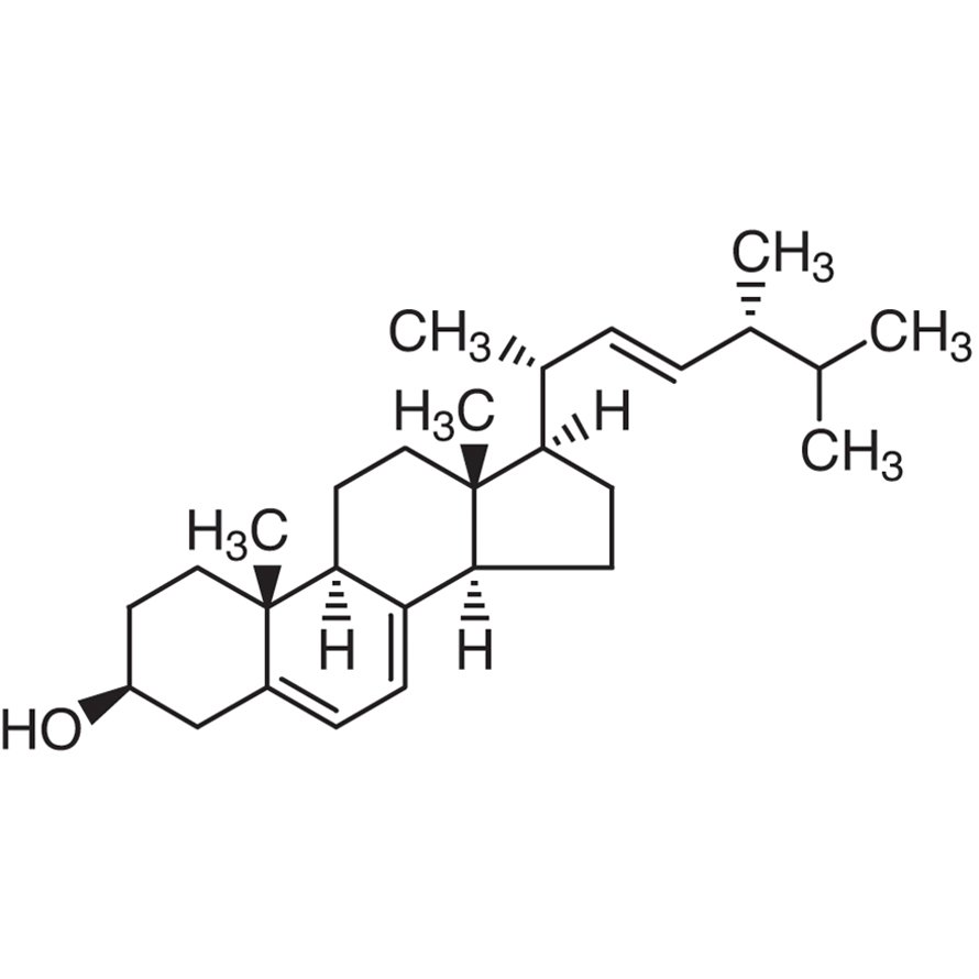 Ergosterol >95.0%(GC) - CAS 57-87-4