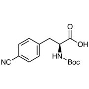 N-(tert-Butoxycarbonyl)-4-cyano-L-phenylalanine >98.0%(T)(HPLC) - CAS 131724-45-3