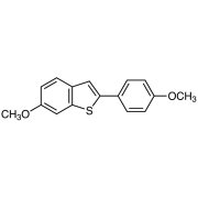 6-Methoxy-2-(4-methoxyphenyl)benzo[b]thiophene >98.0%(GC) - CAS 63675-74-1