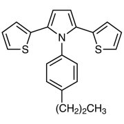 1-(4-Propylphenyl)-2,5-di(2-thienyl)-1H-pyrrole >98.0%(GC) - CAS 499793-84-9