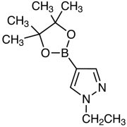 1-Ethyl-4-(4,4,5,5-tetramethyl-1,3,2-dioxaborolan-2-yl)-1H-pyrazole >98.0%(GC)(T) - CAS 847818-70-6