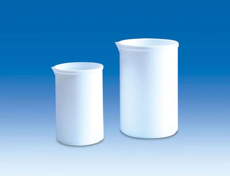 Beher (Ptfe), Yüksek Sıcaklığa Uygun, Işık Geçirmez   25 ml