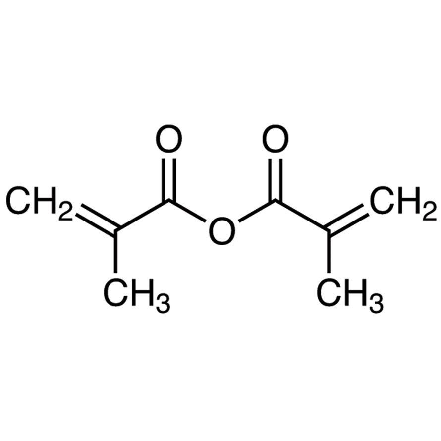 Methacrylic Anhydride [stabilized with 1,1,3-Tris(3-tert-butyl-4-hydroxy-6-methylphenyl)butane] >97.0%(GC)(T) - CAS 760-93-0