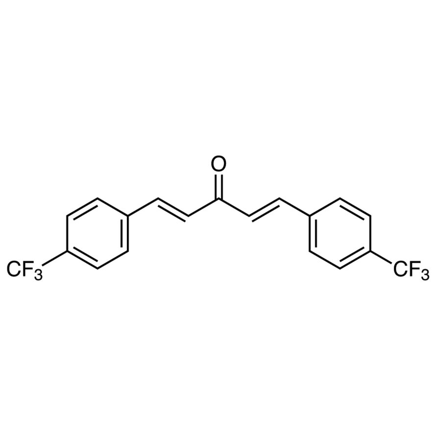 trans,trans-1,5-Bis[4-(trifluoromethyl)phenyl]-1,4-pentadien-3-one >98.0%(HPLC) - CAS 103836-71-1