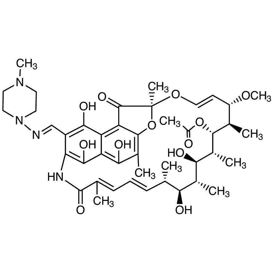Rifampicin >98.0%(T) - CAS 13292-46-1
