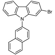 2-Bromo-9-(2-naphthyl)-9H-carbazole >98.0%(GC) - CAS 1427316-53-7