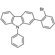 2-(2-Bromophenyl)-9-phenyl-9H-carbazole >98.0%(GC) - CAS 1616607-88-5