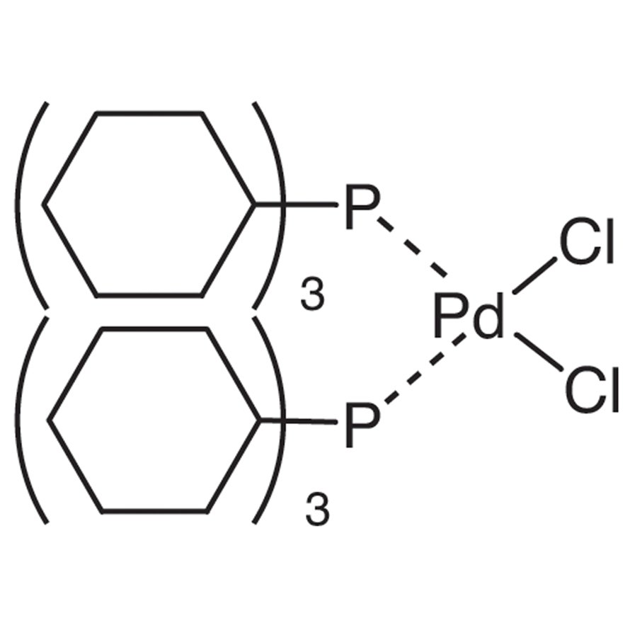 Bis(tricyclohexylphosphine)palladium(II) Dichloride >97.0%(T) - CAS 29934-17-6