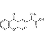 2-(9-Oxoxanthen-2-yl)propionic Acid >98.0%(GC)(T) - CAS 30087-33-3