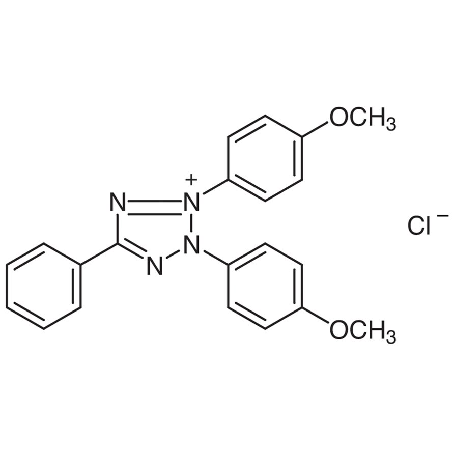 2,3-Bis(4-methoxyphenyl)-5-phenyltetrazolium Chloride >98.0%(T)(HPLC) - CAS 104497-79-2
