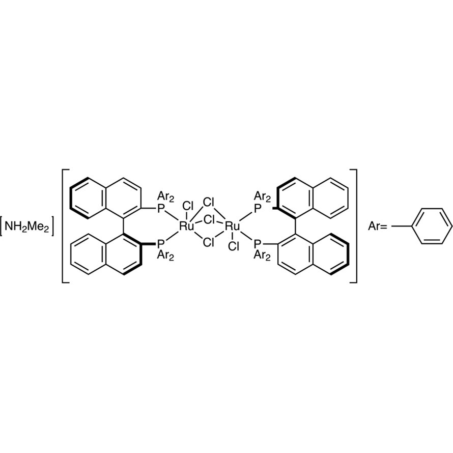 [NH2Me2][(RuCl((S)-binap))2(μ-Cl)3]  - CAS 199541-17-8