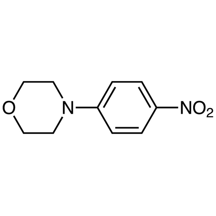 4-(4-Nitrophenyl)morpholine >98.0%(GC)(T) - CAS 10389-51-2