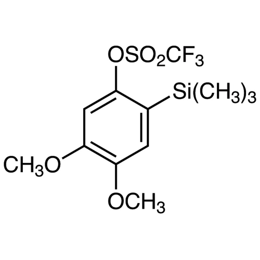 4,5-Dimethoxy-2-(trimethylsilyl)phenyl Trifluoromethanesulfonate >90.0%(GC) - CAS 866252-52-0