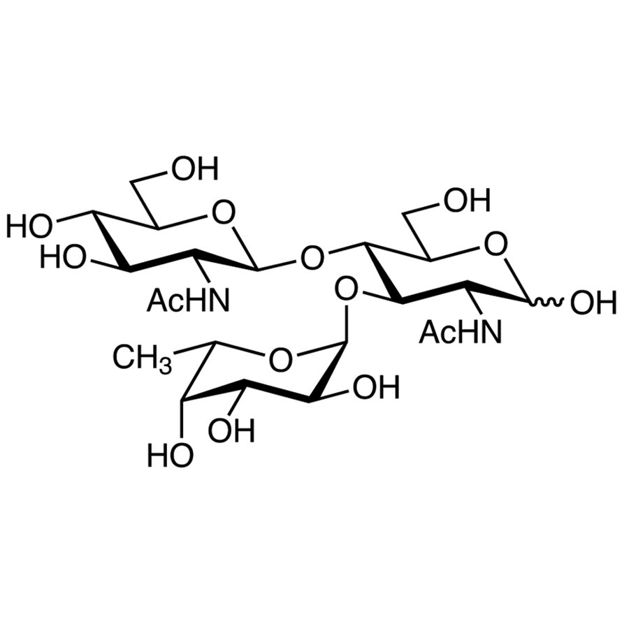 GlcNAcβ(1-4)[Fucα(1-3)]GlcNAc  - CAS 77735-22-9