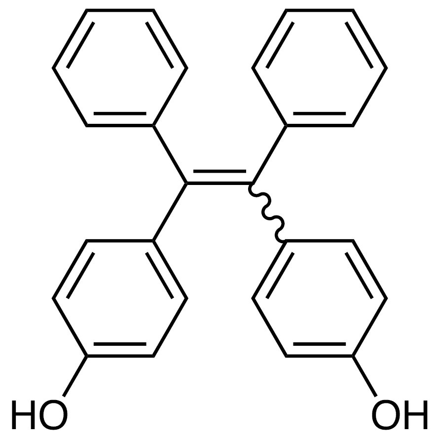 4,4'-(1,2-Diphenylethene-1,2-diyl)diphenol (cis- and trans- mixture) >95.0%(HPLC) - CAS 68578-79-0