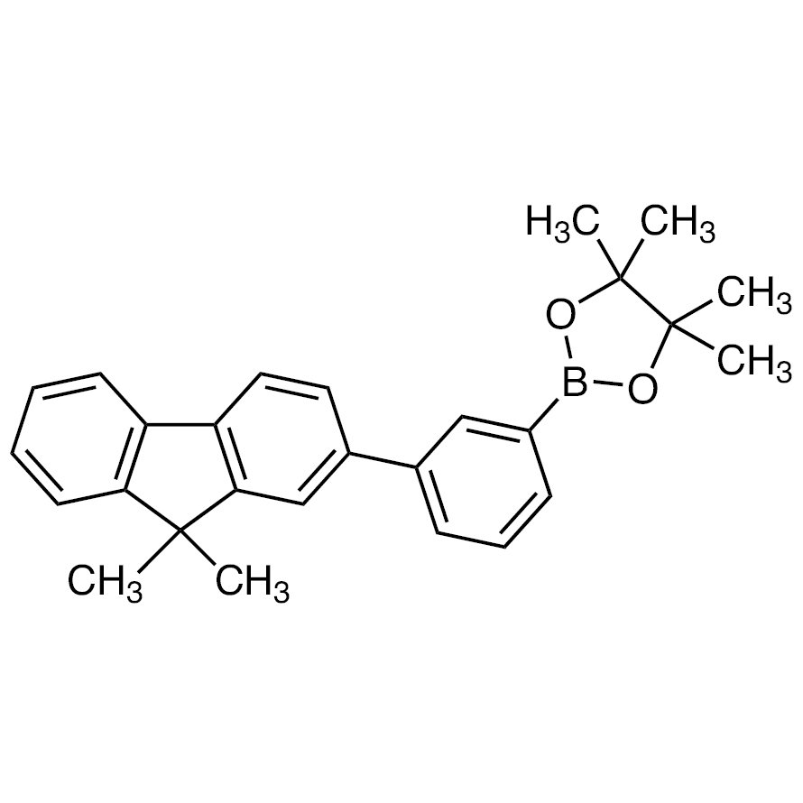 2-[3-(9,9-Dimethyl-9H-fluoren-2-yl)phenyl]-4,4,5,5-tetramethyl-1,3,2-dioxaborolane >98.0%(T)(HPLC) - CAS 1005771-03-8