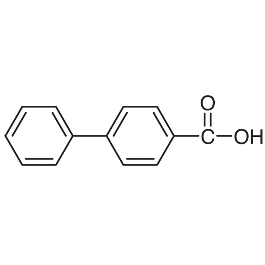 Biphenyl-4-carboxylic Acid >98.0%(GC)(T) - CAS 92-92-2