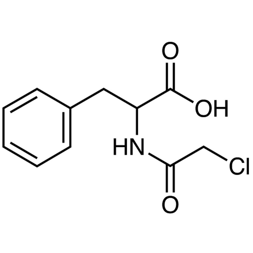 N-Chloroacetyl-DL-phenylalanine >97.0%(T) - CAS 7765-11-9